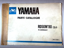 Ersatzteilliste Katalog Heft Yamaha RD 50 M