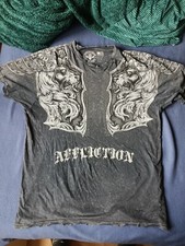 Affliction GLADIATOR Shirt 3XL rar selten sehr gut