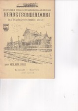 Herbstsonderfahrt des BV