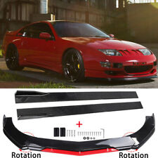 Frontlippe Frontspoiler Spoilerschwert + 78.7" Sideskirts für Nissan 300ZX 350Z