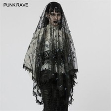 Punk Rave Black Wedding Bridal