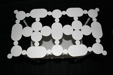 Eisentisch Beistelltisch Metalltisch Gartentisch Balkontisch - Vintage - Unikat