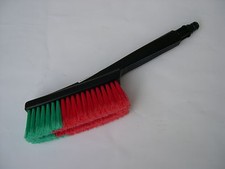 Waschbürste Wasserdurchlauf u. Gardena-Anschluß Autowaschbürste Flächenwäscher