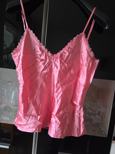 Top seide pink größe - größe, m