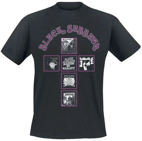 Black sabbath shirt - black, herren