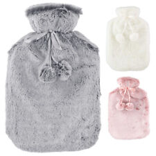 Wärmflasche 2L mit Plüsch