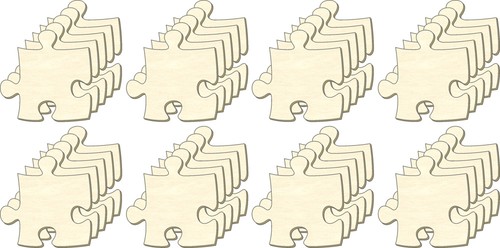 Blanko puzzle unendlich - blanko,