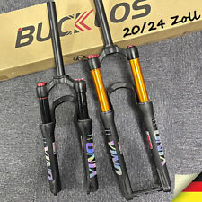 BUCKLOS 20/24" Falten Luftfedergabel 120mm Federweg 9mm QR/100*15mm Steckachse