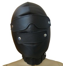 BDSM Bondage Leder Kopf Maske