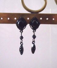 °° Ohrringe - schwarz -