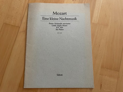 Klavier noten mozart - klavier,