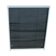 Insektenschutz Plissee Fliegengitter für Dachfenster Rollo Mückenschutz Gaze Alu