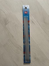 Prym Nadelspiel Strumpfstricknadeln 3,5 20 cm metall