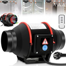 Rohrventilator CE mit Fernbedienung weiss Einbau 100/150mm Mauerkasten Abluft.