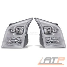 2x SCHEINWERFER SET H4 HALOGEN RECHTS + LINKS FÜR FORD TRANSIT BJ 2006-2014