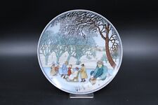 Heinrich Villeroy & Boch Wandteller Sammelteller Teller Winter Motiv Ø 25 cm
