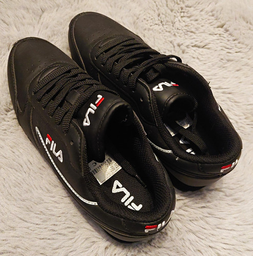 Fila sneaker low top - low, schwarz