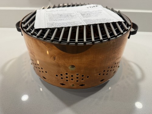 Tragbarer tischgrill kupfer - tragbarer,