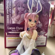 Gundam Seed Lacus Clyne Bunny Girl Figur 30cm Freeing Anime PVC Statue Modell