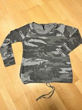 Key Largo Langsarmshirt Gr. XL Camouflage Print Olivgrün