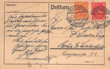 779876) Lot von 9 Belegen aus