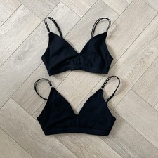 New 2 Organic cotton bralettes