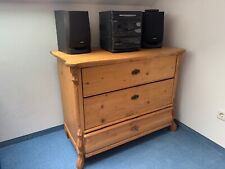 Kommode Massive Fichte, 3 Schubladen 107x53x83 cm 