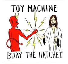 Toy machine skateboard sticker - skateboard,