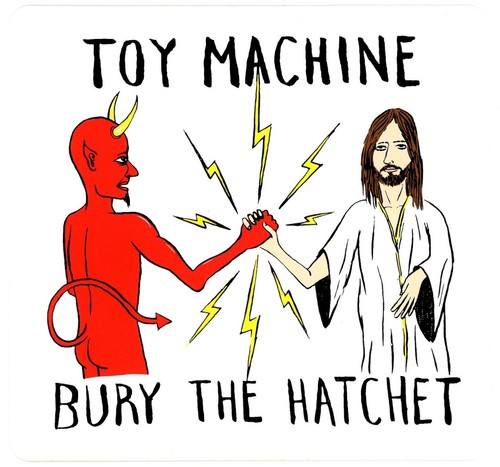 Toy machine skateboard sticker - machine,