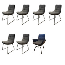 KFF 7er-Set Stuhl Arva Rücken