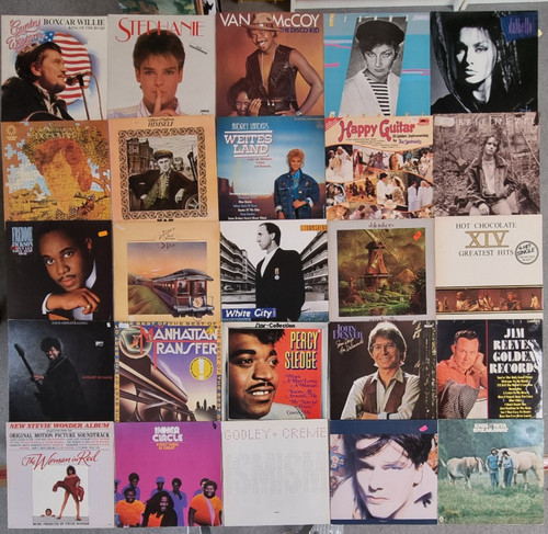25x vinyl rock pop weitere - 25x, lp