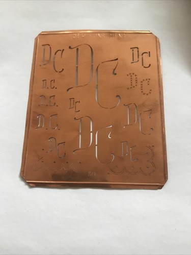 Monogramme - , "dc"