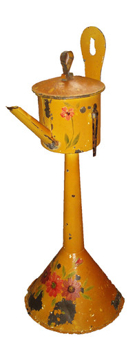 öllampe blumen - Öllampe, „blumen“