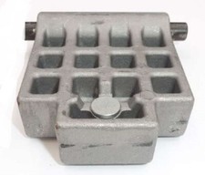 Gegenplatte Andruckplatte für CMI Euromate C / E-LH 2500 Gartenhäcksler 