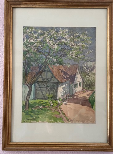 Aquarell tusche eifel - aquarell+tusche,