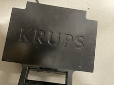 Krups Sandwichmaker Toaster FDK451 Dreiecksform Antihaftbeschichtet Schwarz 850W