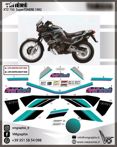 Glitter 750 super tenere - glitter,