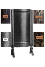 Ofenschirm gehämmert 91x46cm