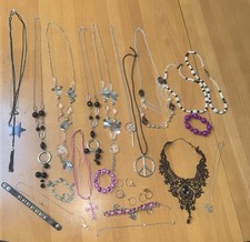 Schmuck Damen Kette Ketten Armband Armbänder Modeschmuck  Set Halskette