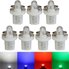 7x LED Tachobeleuchtung Tacho weiß rot blau passend für Audi 80 B3 B4 1986-1996