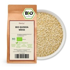 (16,99 EUR/kg) 1kg Bio Quinoa weiß, ungesüsst ohne Zusätze BIO