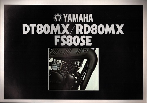 Prospekt yamaha motorrad 80 - prospekt,
