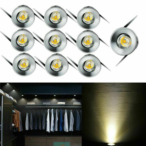 10x led einbaustrahler - 1w,