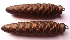 2 alte gebr. Gewichte Zapfen