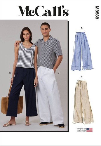 Schnittmuster unisex hose mit - unisex-hose,