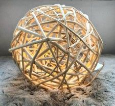 LED Weiden Dekoration Kugel Light Zone Timer Herbst Deko Weidenkugel Licht