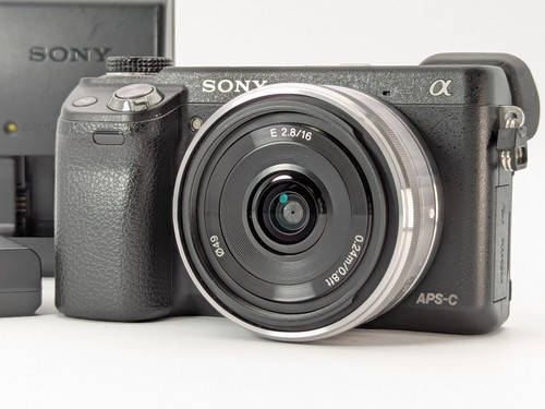 Sony nex schwarz 16mm 8 - sony, nex-6