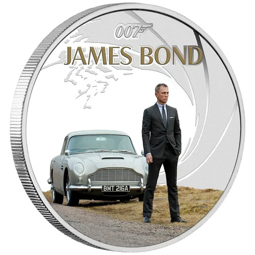 Silbermünze james bond 007 - bond, 007™