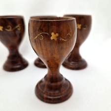 Holz Eierbecher retro  4