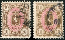 Finnland, 1885, gestempelt